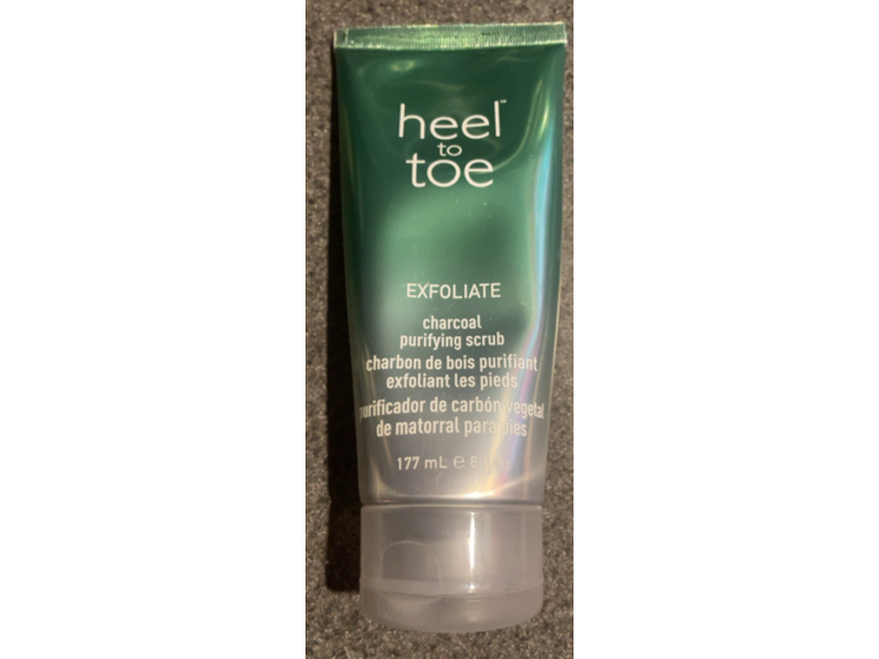 Heel To Toe Charcoal Purifying Scrub, 6 fl oz/177 mL