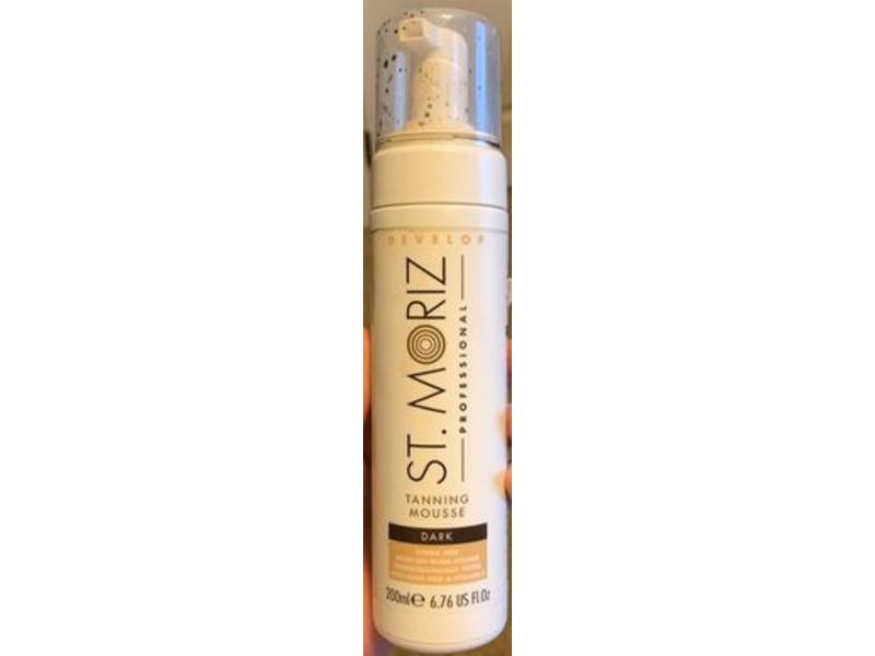 St. Moriz Professional Tanning Mousse, Dark, 6.76 fl oz/200 mL