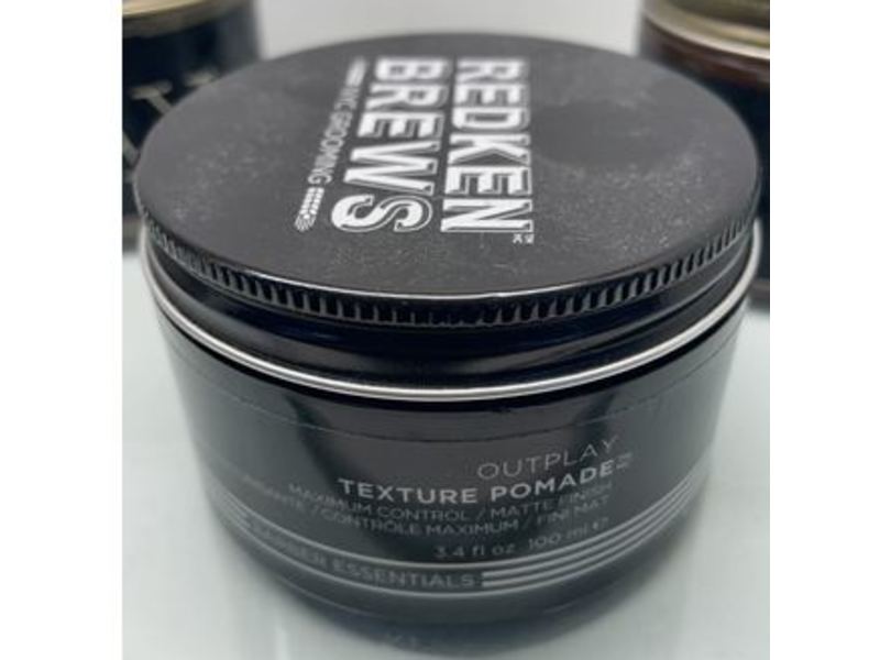 Redken Brews Outplay Texture Pomade, 3.4 fl oz/100 mL