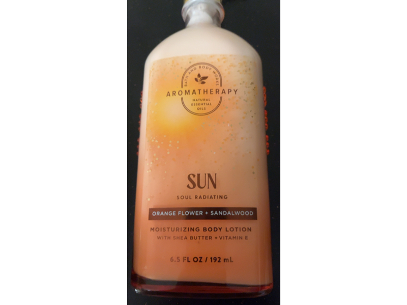 Bath & Body Works Moisturizing Body Lotion, Orange Flower + Sandalwood, 6.5 fl oz/192 mL