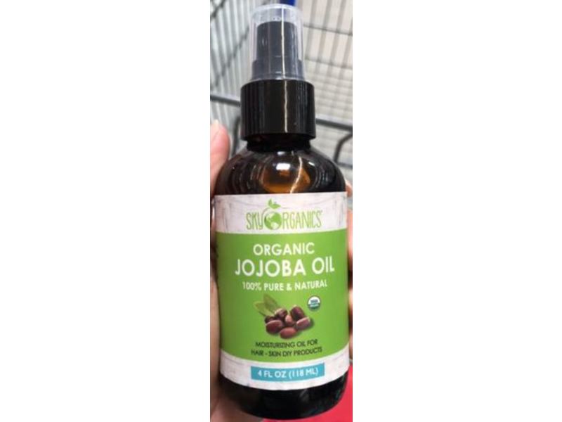 Sky Organics Organic Jojoba Oil, 4 fl oz/118 mL