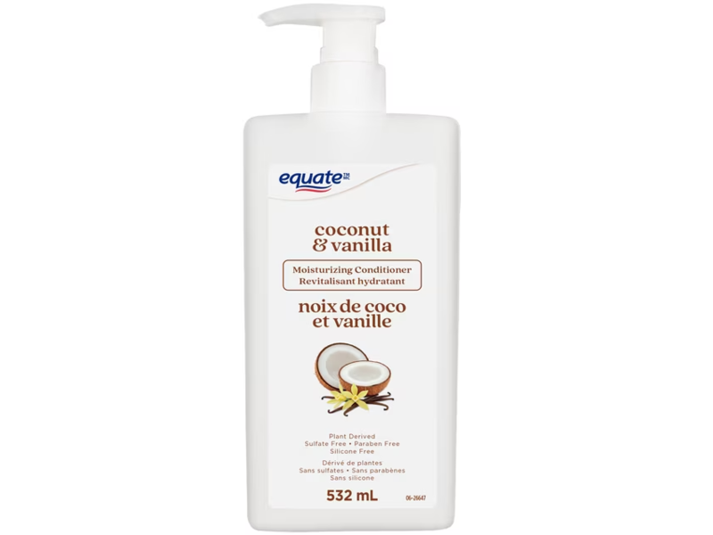 Equate Moisturizing Conditioner, Coconut & Vanilla, 532 mL