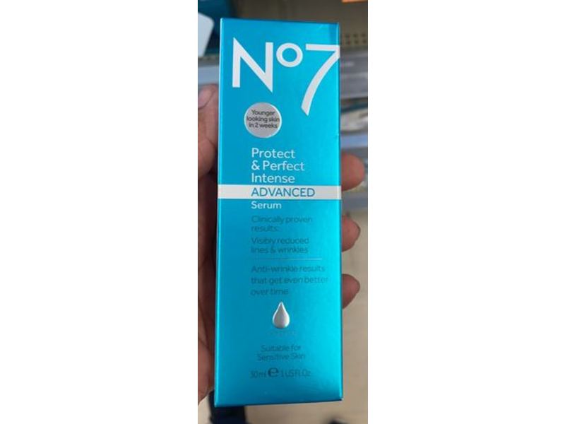 No 7 Protect & Perfect Intense Advanced Serum, 1 fl oz/30 ml