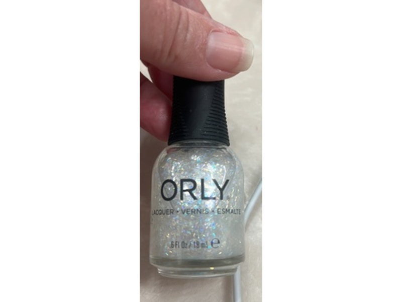 Orly Neon Nail Polish, Twinkling Veil, 0.6 fl oz/18 mL