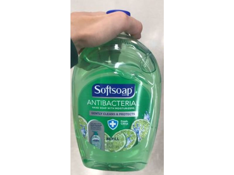 Softsoap Antibacterial Hand Soap, Fresh Citrus, Refill, 50 fl oz