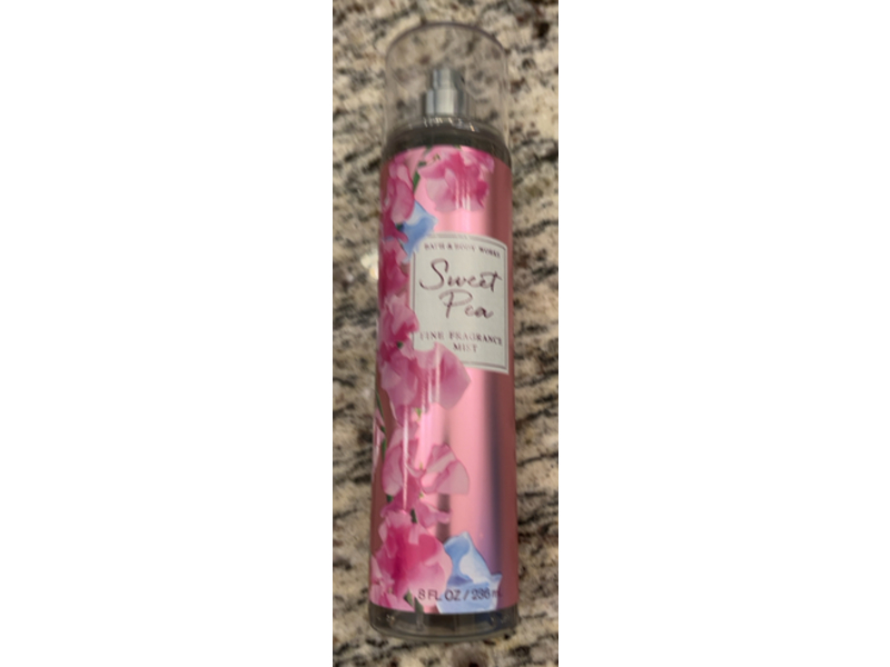 Bath & Body Works Sweet Pea Fine Fragrance Mist, 8 oz/236 mL