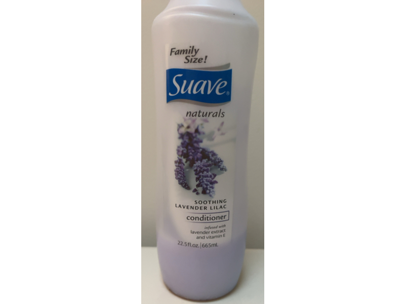 Suave Naturals Soothing Conditioner, Lavender Lilac, 22.5 fl oz/665 mL