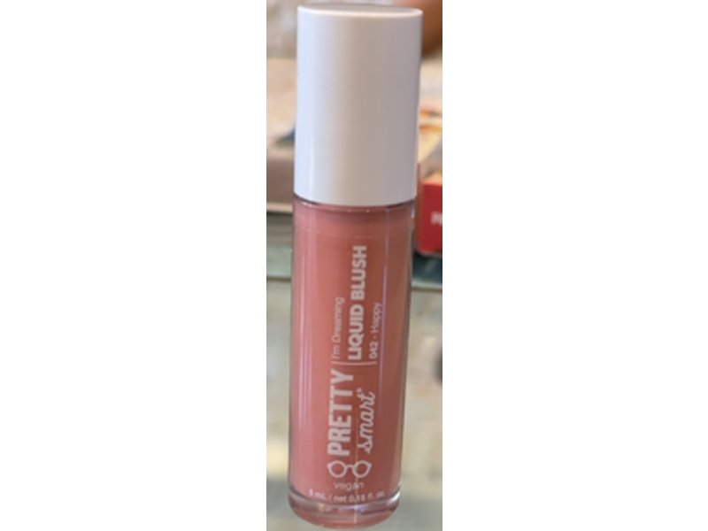 Pretty Smart I'm Dreaming Liquid Blush, 042 Happy, 0.15 fl oz/5 mL