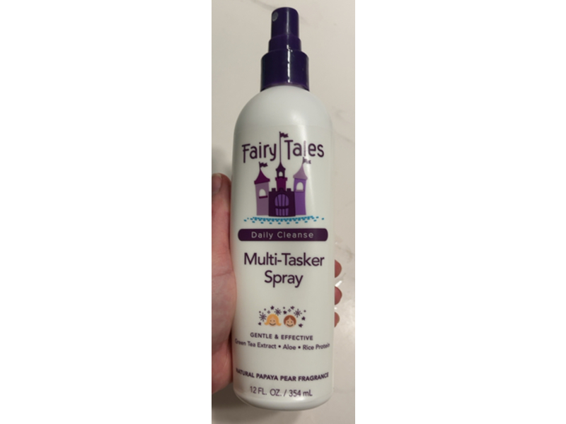 Fairy Tales Daily Cleanse Multi - Tasker Spray, Natural Papaya Pear, 12 fl oz/354 mL