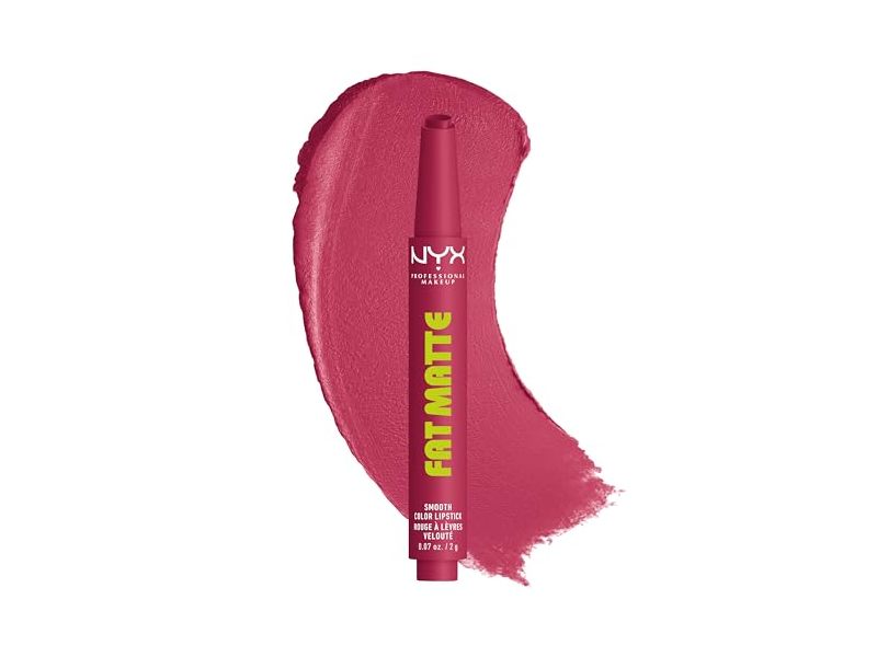Nyx Fat Matte Lipstick, Blush Blanket, 0.07 oz/2g