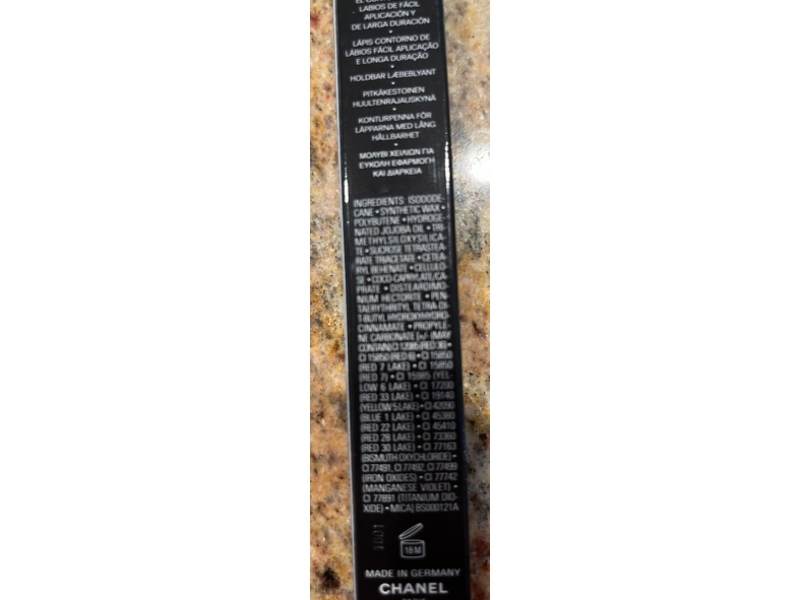 Chanel Le Crayon Levres Lip Pencil, 156 Beige Naturel, 0.04 oz/1.2 g