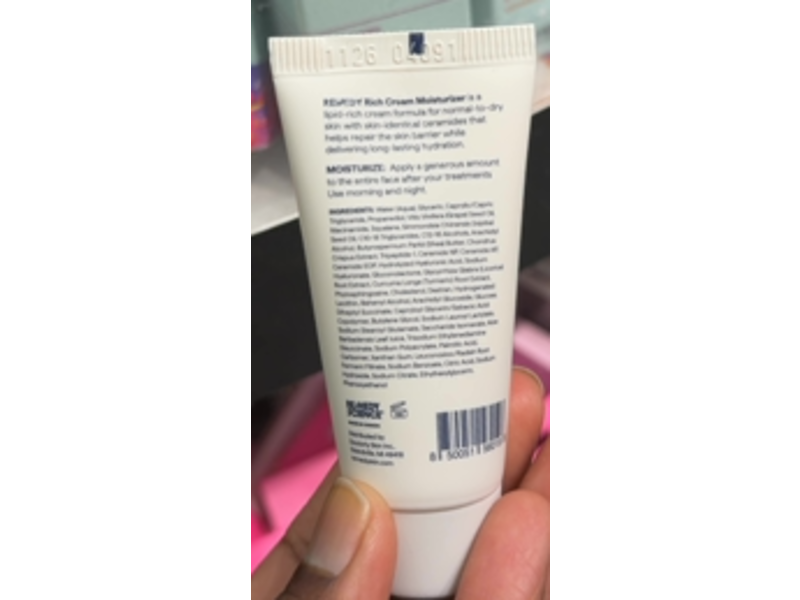 Remedy Barrier Repairing Rich Cream Moisturizer, 0.5 fl oz/15 mL