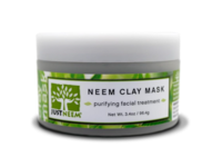 Just Neem Purifying Facial Treatment Clay Mask, 3.4 oz/96.4 g - Image 2