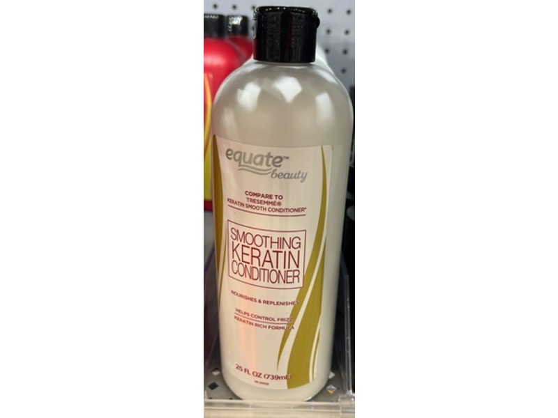 Equate Beauty Smoothing Keratin Conditioner, 25 fl oz/739 mL