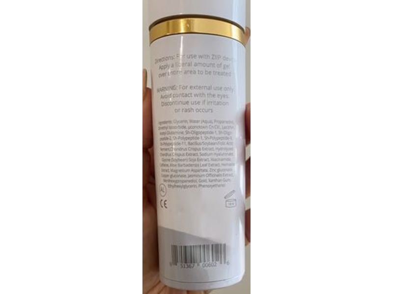 ZIIP Golden Gel, 2.7 fl oz/80 mL