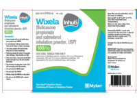 Wixela Inhub (fluticasone propionate and salmeterol inhalation powder, USP), 100/50, 30 Pre-metered Inhalation, Mylan Pharmaceuticals Inc. (RX) - thumbnail 1