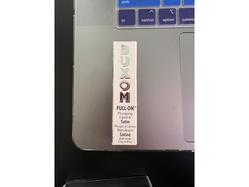 Buxom Full - On Plumping Satin Lipstick, Sexy Vamp, 0.09 oz/2.5 g