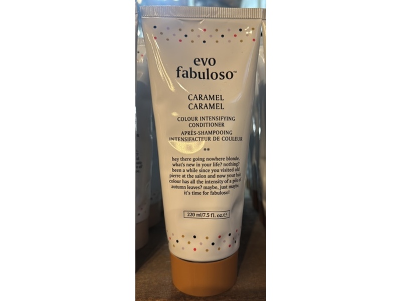 Evo Fabuloso Caramel Colour Intensifying Conditioner, 7.5 fl oz/220 mL