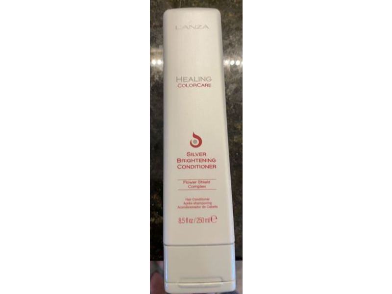 L'anza Healing Color Care Silver Brightening Conditioner, 8.5 fl oz/250 mL