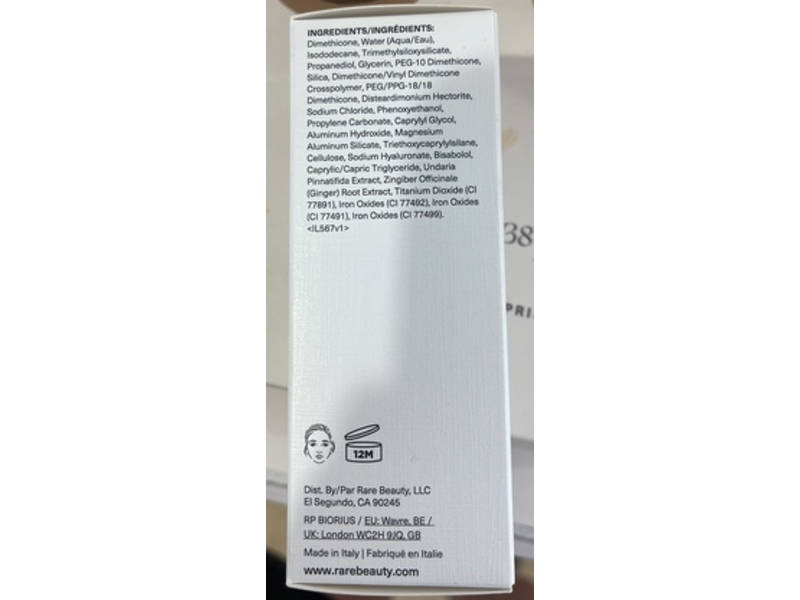 Rare Beauty True To Myself Natural Matte Longwear Foundation, Shade 5, 1.0 fl oz/30 mL