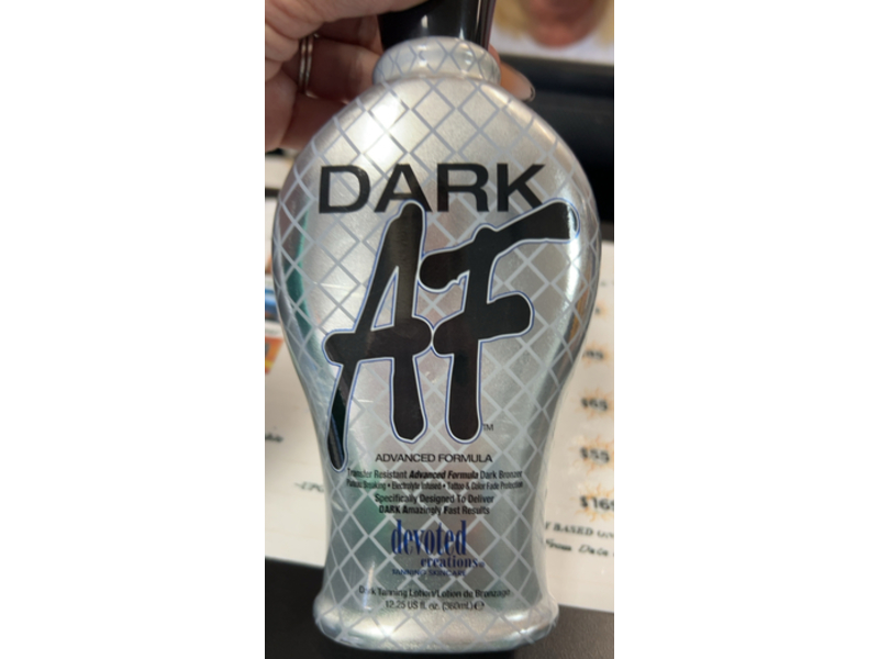 Devoted Creations Dark AF Dark Bronzer, 12.25 oz/360 mL