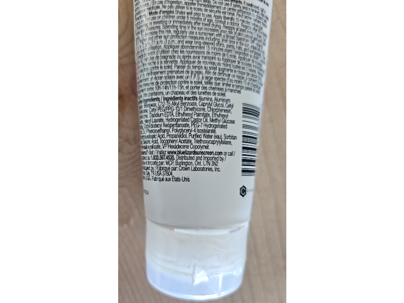 Blue Lizard Baby Mineral Sunscreen Lotion, SPF 50, 3oz/89 mL