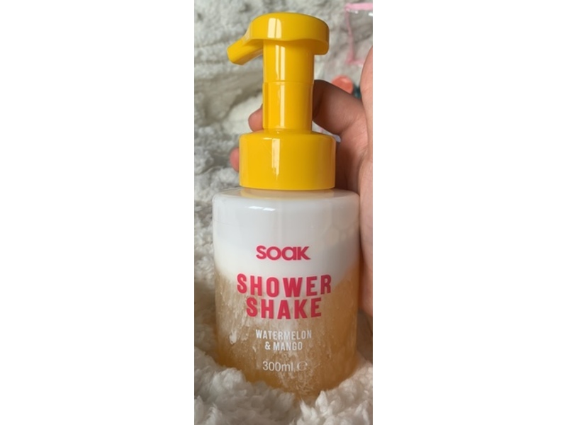 Soak Shower Shake, Watermelon & Mango, 300 mL