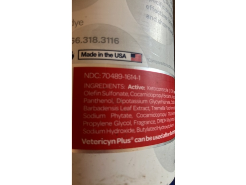 Vetericyn Foam Care Medicated Horse Shampoo, 32 fl oz/946 mL