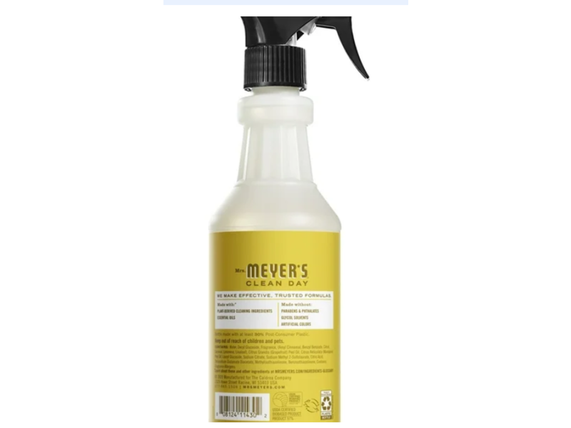 Mrs.Meyer's Clean Day Multi Surface Everyday Cleaner, Daisy Scent, 16 fl oz/473 mL