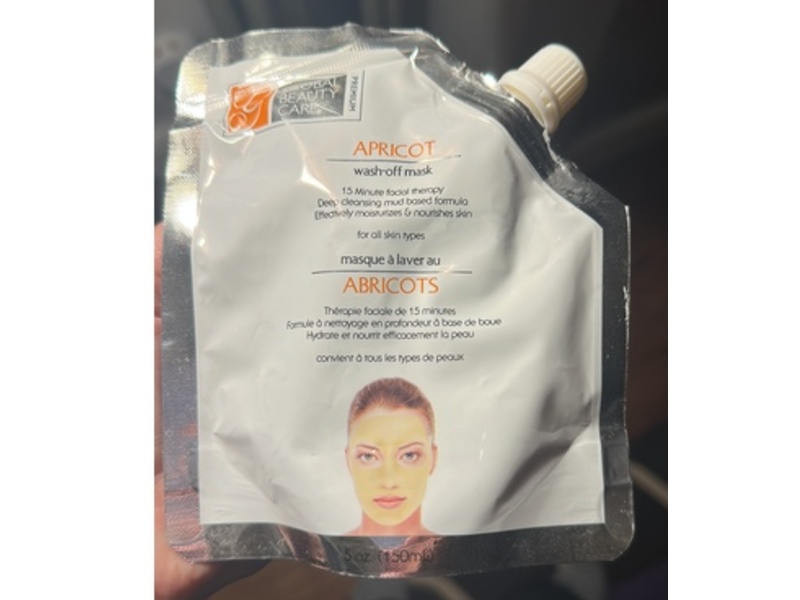Global Beauty Care Apricot Wash-Off Mask, 5 oz/150 mL