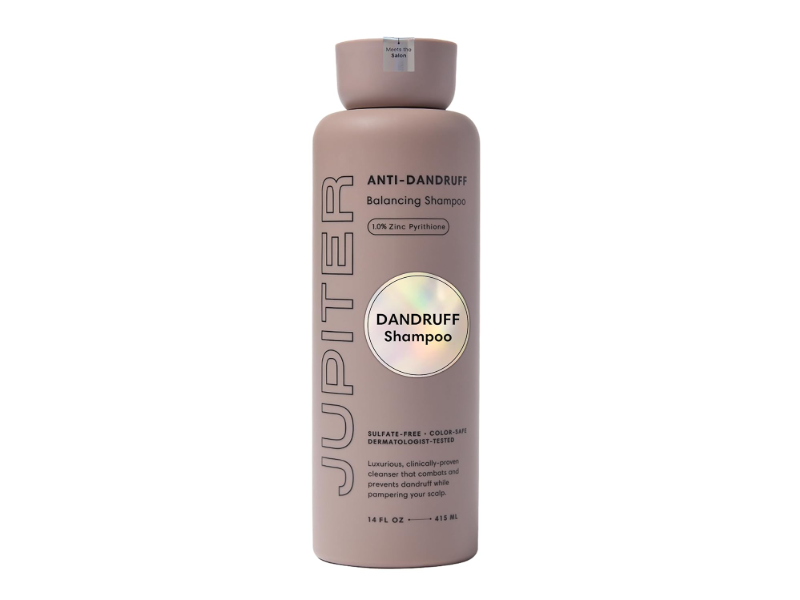 Jupiter Anti Dandruff Balancing Shampoo, Zinc Pyrithione 1%, 14 fl oz/415 mL