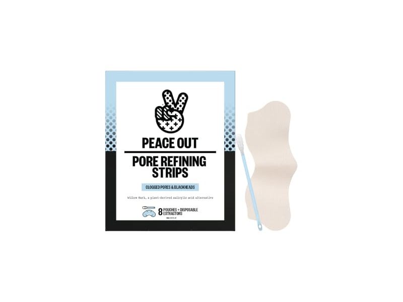 Peace Out Pore Refining Strips, 8 Count