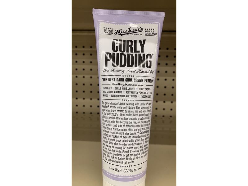 Miss Jessies Curly Pudding Curl Cream 8.5 fl oz/250 mL