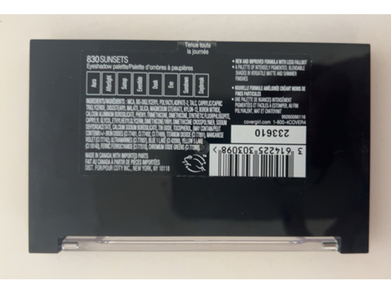 Covergirl Trunaked Eye Shadow Palette, 830 Sunsets, 0.23 oz/6.5 g