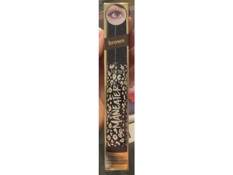 Tarte Maneater Mascara, Brown, 0.3 fl oz/9 mL