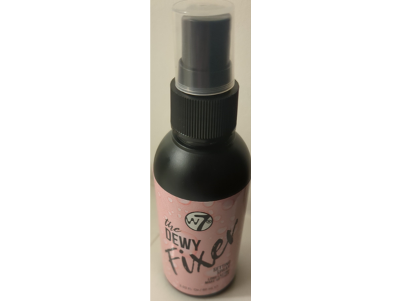 W7 The Dewy Fixer Makeup Setting Spray, 2.03 fl oz/60 mL