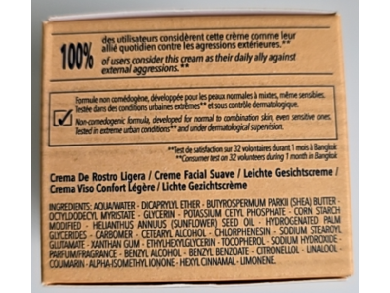 L'Occitane Light Comforting Cream, 5 % Shea Butter, 1.7 oz/50 mL