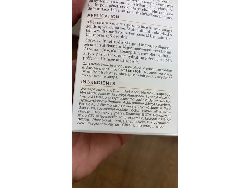 Perricone MD Vitamin C Ester CCC + Ferulic Brightening Complex 20%, 2 oz.