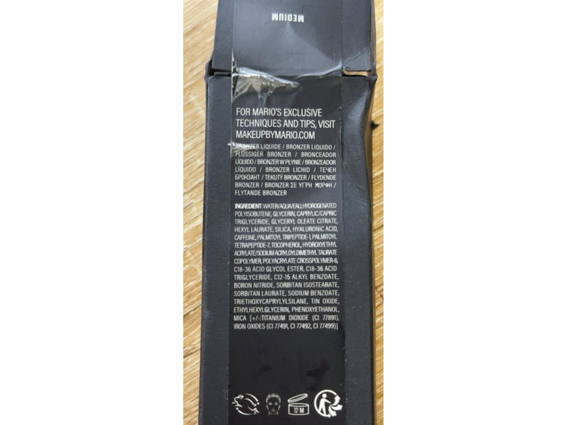 Makeup By Mario Softsculpt Bronzing & Shaping Serum, Medium, 1.01 fl oz30 mL