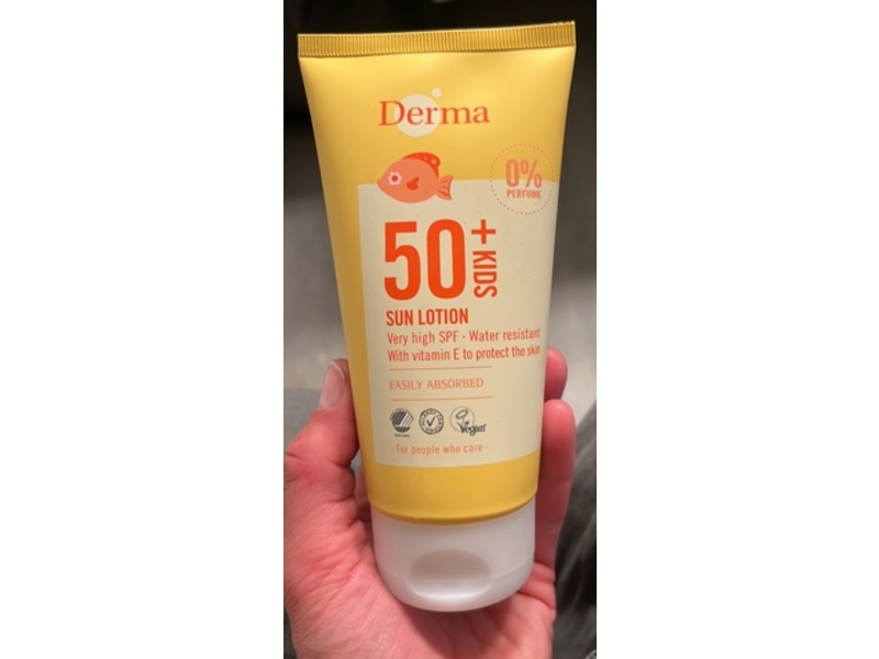 Derma Kids Sun Lotion, SPF 50+, 150 mL