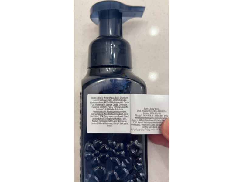 White Barn Gentle & Clean Foaming Hand Soap, Blueberry Bellini, 8.75 fl oz/259 mL