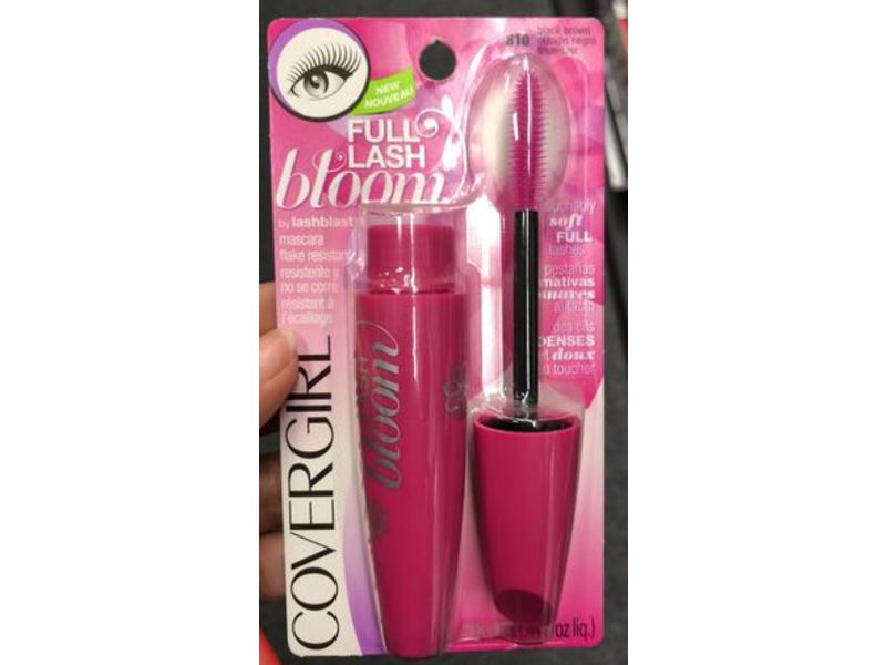 CoverGirl Full Lash Bloom Mascara, 810 Black Brown, 0.44 fl oz/13.1 mL