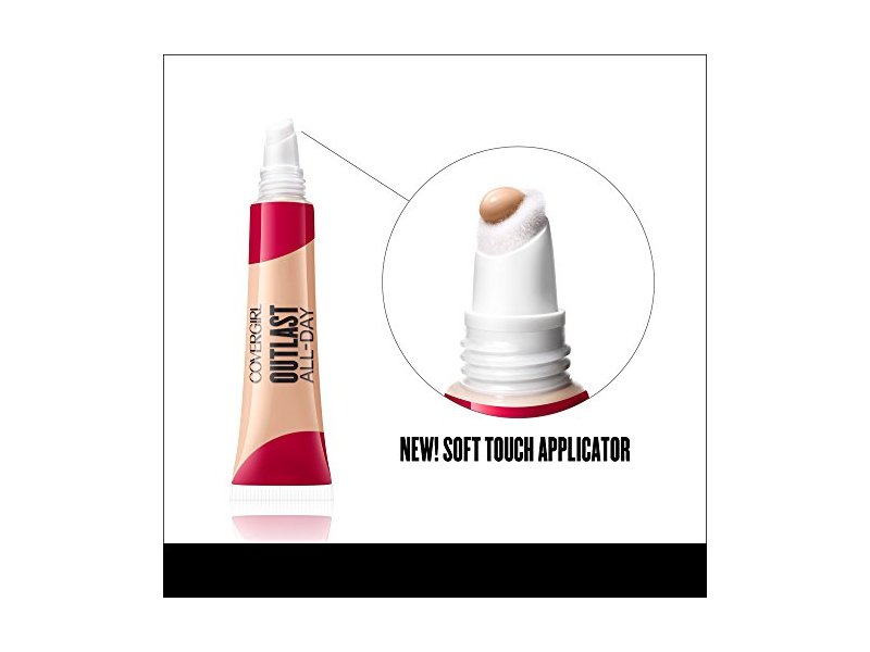 CoverGirl Outlast All-Day Soft Touch Concealer, Light, 0.33 Fluid Ounce