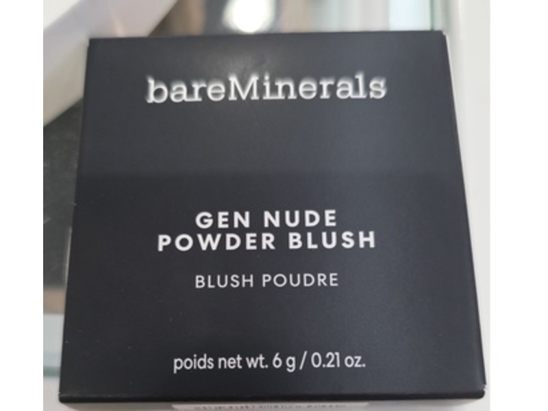 BareMinerals Gen Nude Powder Blush, That Peach Tho, 0.21 fl oz/6 g