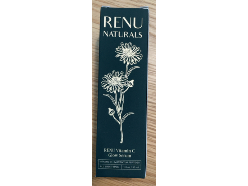 Renu Naturals Vitamin C Glow Serum, 1 fl oz/30 mL