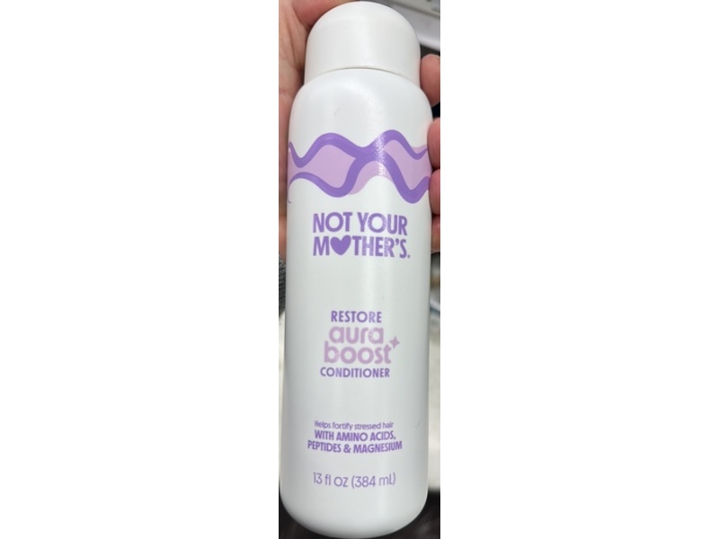 Not Your Mother's Restore Aura Boost Conditioner, Amino Acids, Peptides & Magnesium, 13 fl oz/384 mL