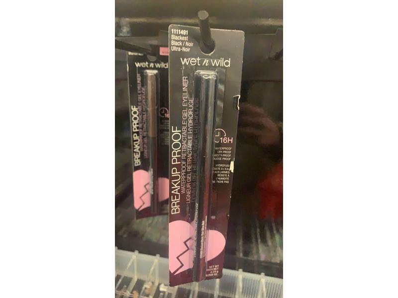 WET N WILD Breakup-Proof Retractable Eyeliner - Schwarz, Wasserfester Gel-Eyeliner