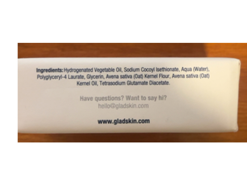 Gladskin Eczemact Shampoo Bar, 3.88 oz/110 g