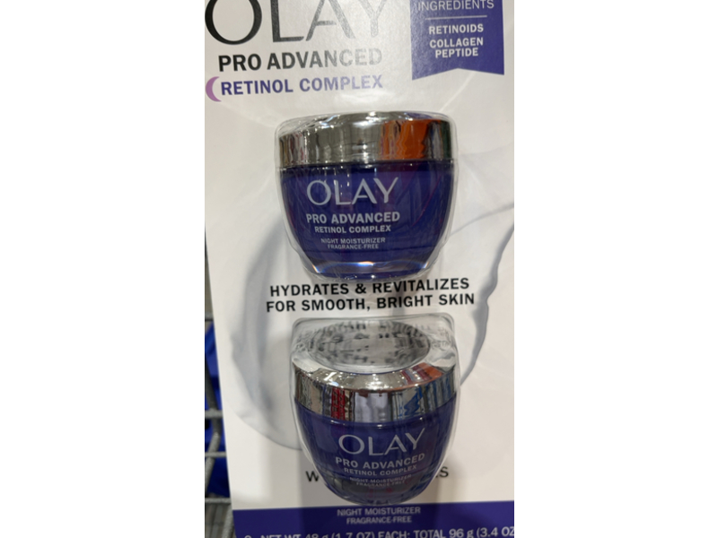 Olay Pro Advanced Retinol Complex Night Moisturizer, 1.7 oz/48 g