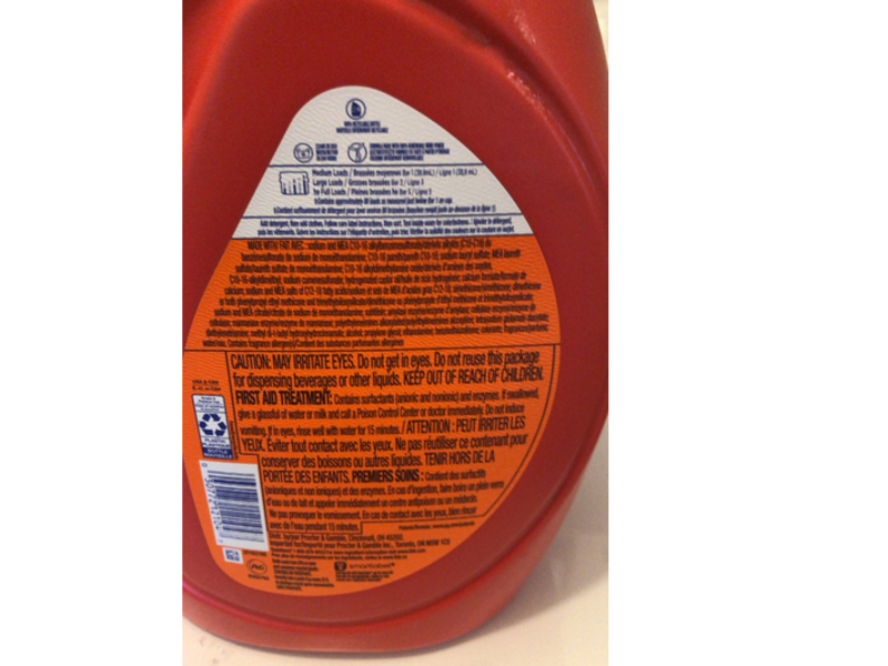 Tide Liquid Laundry Detergent, Original, 80 Loads, 105 fl oz/3.1 L